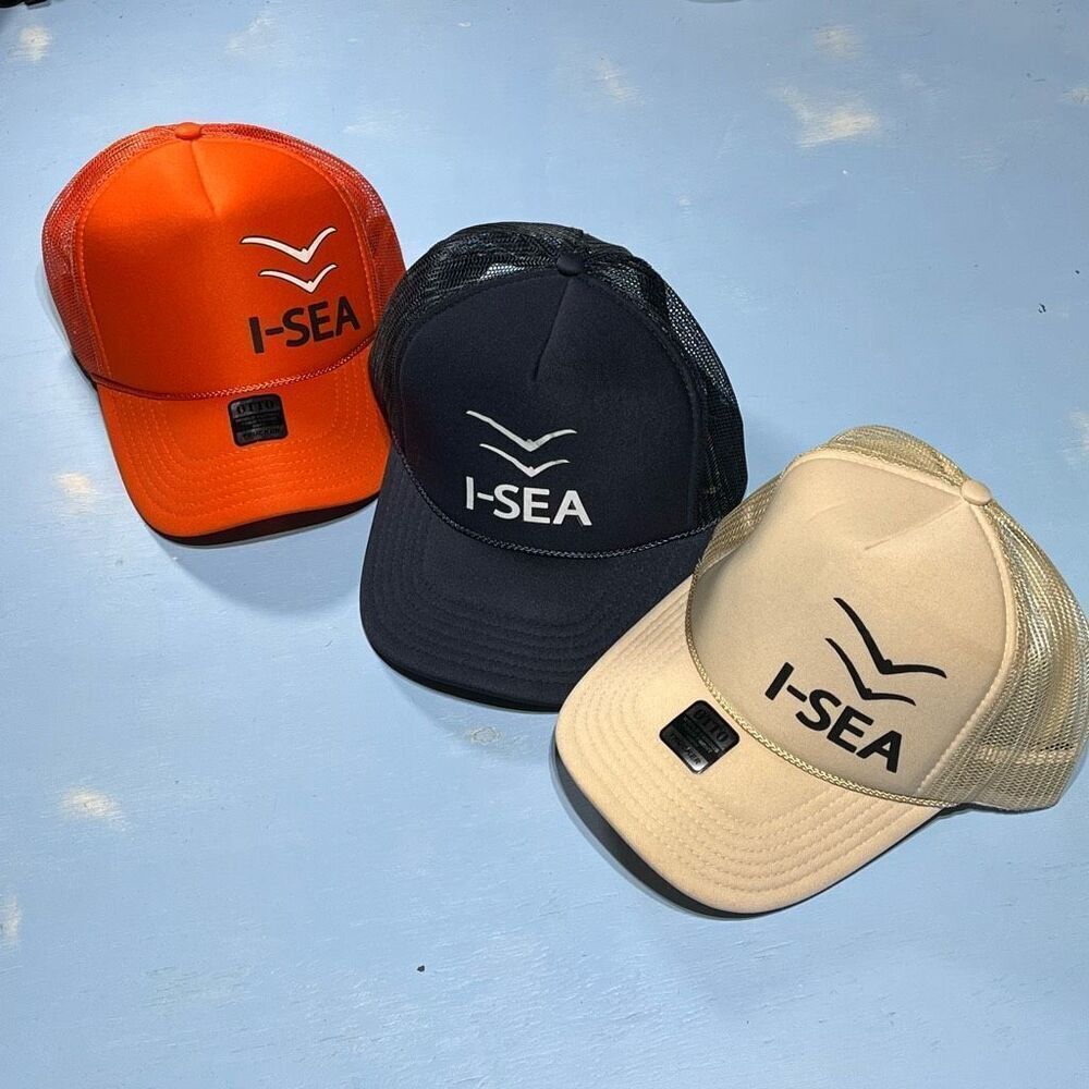 NWT I-SEA SNAPBACK MESH BALL CAPS SUMMER HAT OTTO 39-165 ONE SIZE
